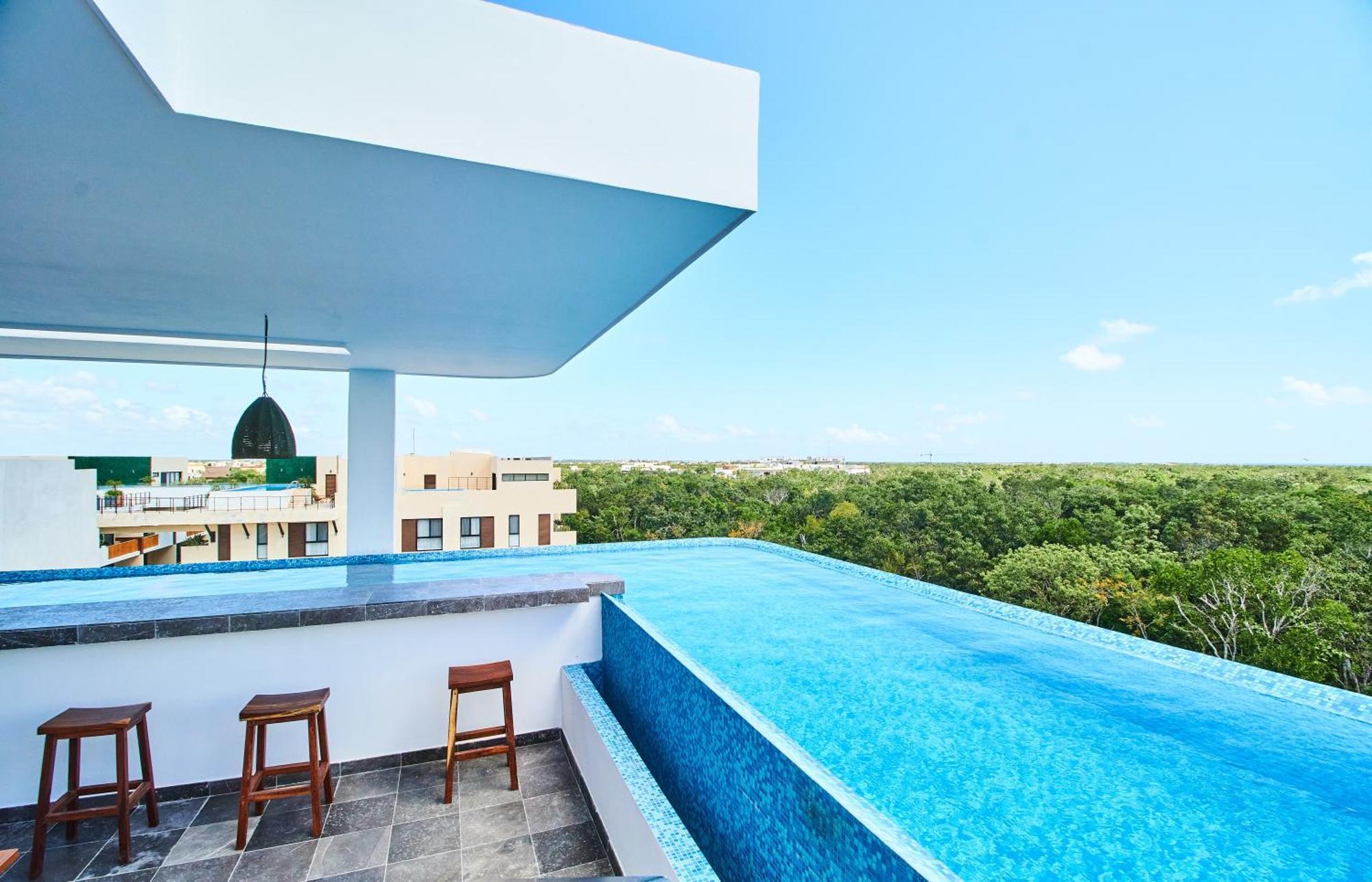Apartmán Luxury Penthouse With Private Pool In Aldea Zama Tulum Exteriér fotografie