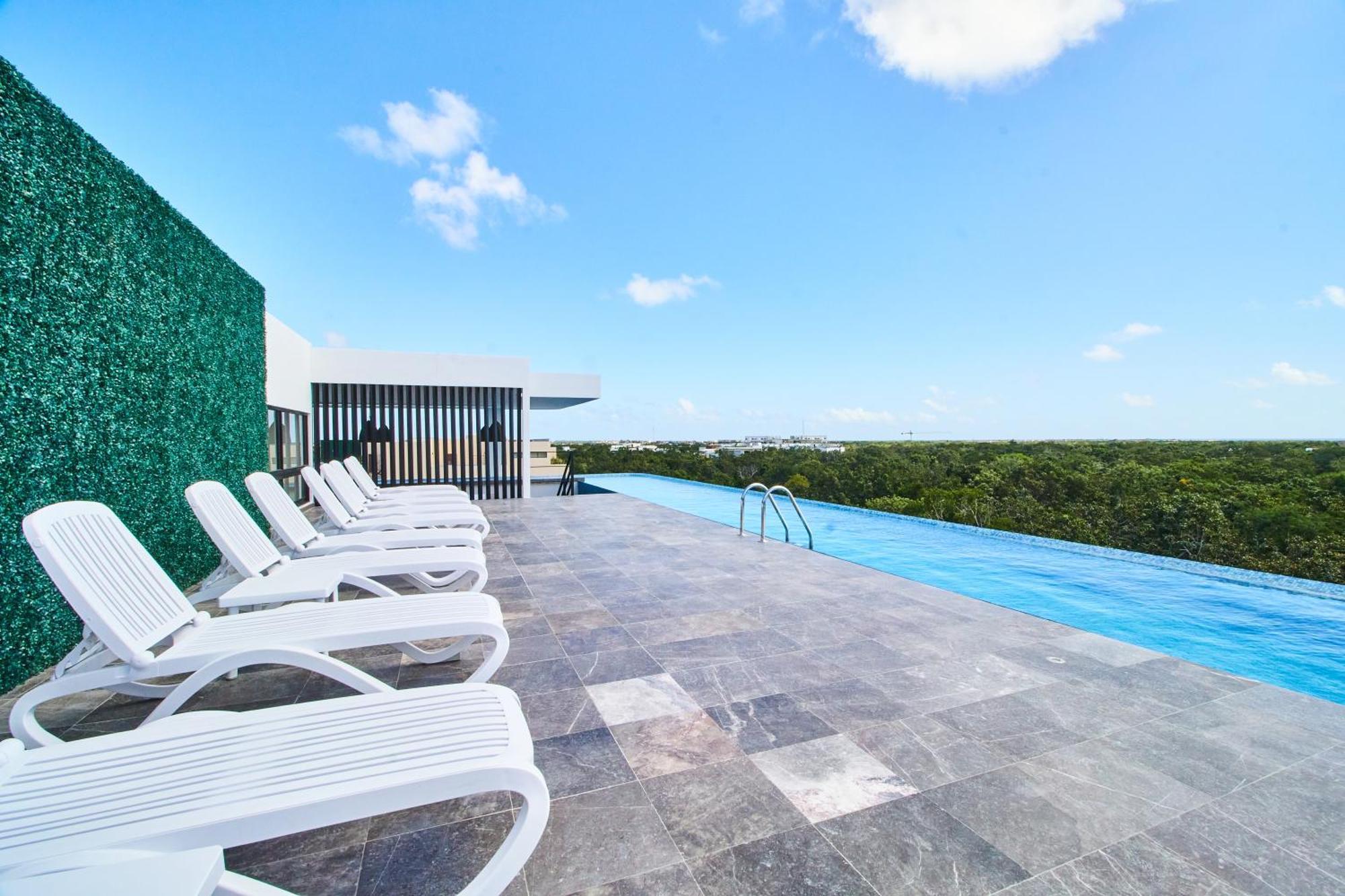 Apartmán Luxury Penthouse With Private Pool In Aldea Zama Tulum Exteriér fotografie
